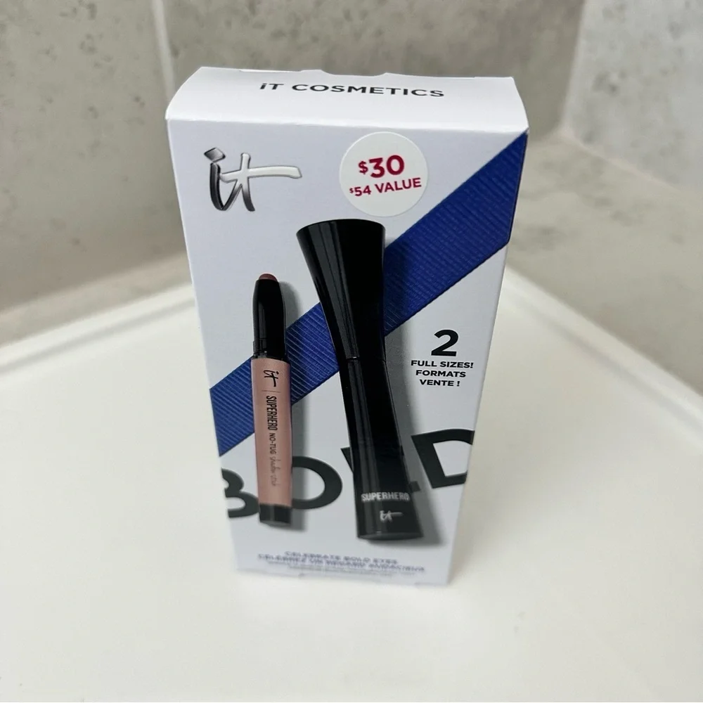 IT Cosmetics Superhero Mascara and Shadow Set